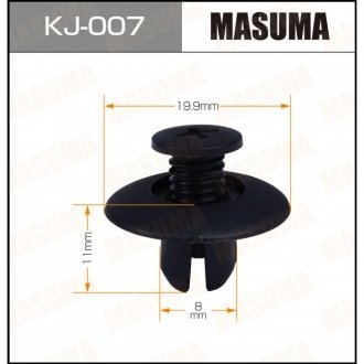 Клипса (кратно 50) (KJ-007) MASUMA KJ007 (фото 1)