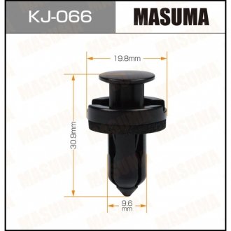 Клипса (кратно 10) MASUMA KJ066 (фото 1)