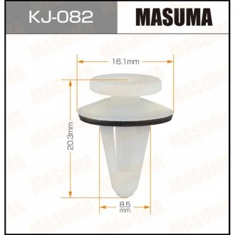 Клипса (кратно 50) MASUMA KJ-082