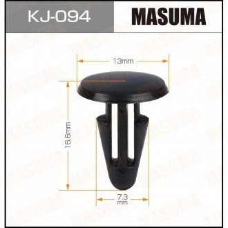 Клипса (кратно 50) MASUMA KJ-094 (фото 1)
