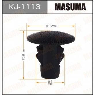 Клипса автомобильная [уп.50] MASUMA KJ1113 (фото 1)