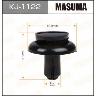 Клипса (кратно 50) (KJ-1122) MASUMA KJ1122 (фото 1)