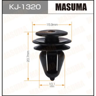 Фото автозапчасти клипса крепления MASUMA KJ1320