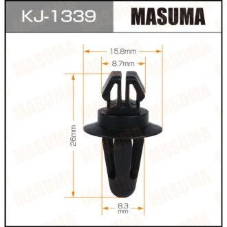 Фото автозапчасти клипса крепления MASUMA KJ1339