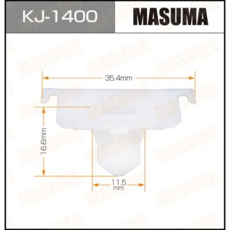 Фото автозапчасти клипса крепления MASUMA KJ1400