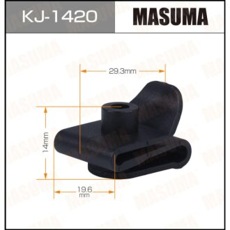 Фото автозапчасти клипса крепления MASUMA KJ1420