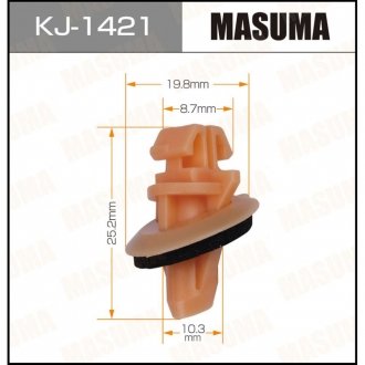 Клипса (кратно 10) MASUMA KJ1421