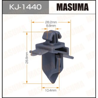 Фото автозапчасти клипса крепления MASUMA KJ1440