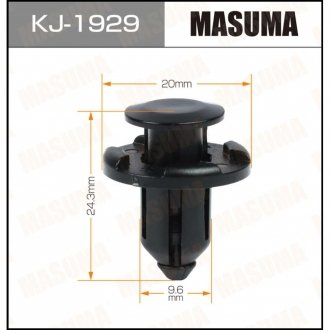 Клипса (кратно 50) (KJ-1929) MASUMA KJ1929