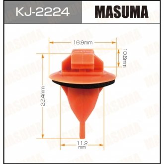 Клипса (кратно 10) MASUMA KJ2224