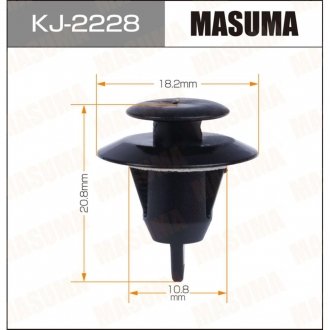 Клипса (кратно 10) MASUMA KJ2228