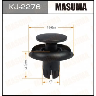 Клипса (кратно 50) (KJ-2276) MASUMA KJ2276 (фото 1)