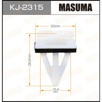 Фото автозапчасти клипса крепления MASUMA KJ2315