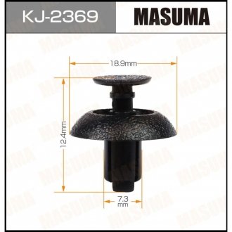 Клипса (кратно 10) MASUMA KJ2369 (фото 1)