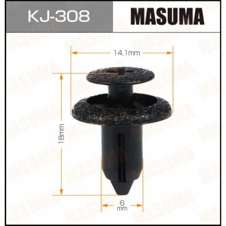 Клипса (кратно 50) MASUMA KJ-308 (фото 1)