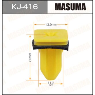 Фото автозапчасти клипса крепления MASUMA KJ416