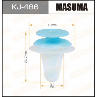 Клипса (кратно 5) MASUMA KJ486