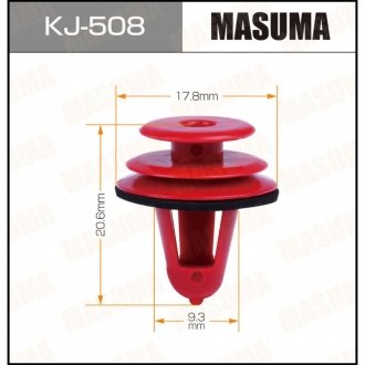 Клипса (кратно 5) MASUMA KJ508 (фото 1)