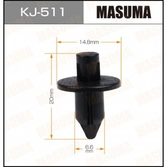 Клипса (кратно 5) MASUMA KJ511 (фото 1)