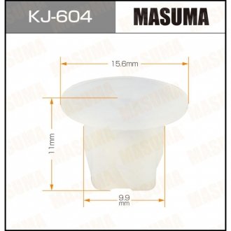 Клипса (кратно 50) (KJ-604) MASUMA KJ604 (фото 1)