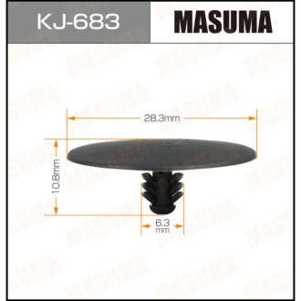 Фото автозапчасти клипса крепления MASUMA KJ683