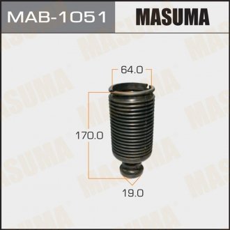 Пыльник амортизатора переднего Toyota Corolla (-02) MASUMA MAB1051 (фото 1)