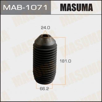 Пыльник амортизатора переднего (пластик) Subaru Forester (00-), Impreza (01-11), MASUMA MAB1071