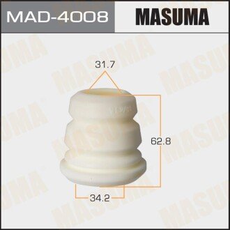 Фото автозапчастини відбійник амортизатора 34.2x31.7x62.8, MAZDA 3/BK1 MASUMA MAD4008