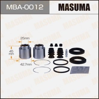 Ремкомплект суппорта с поршнем d-42.7, 243908 передн MASUMA MBA0012