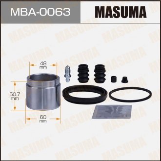 Ремкомплект суппорта MASUMA MBA0063 (фото 1)