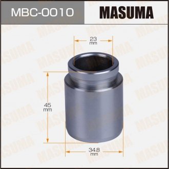 Поршень суппорта MASUMA MBC0010 (фото 1)