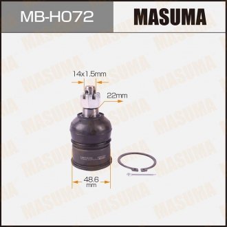Опора шаровая MASUMA MBH072