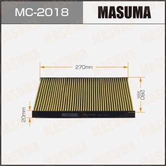 Фильтр салона NISSAN MURANO III MASUMA MC2018 (фото 1)