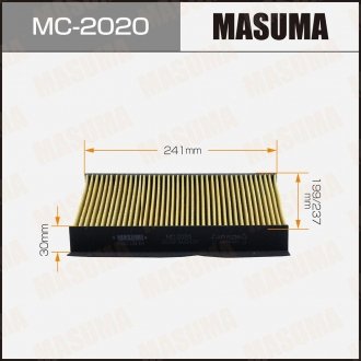 Фильтр салона HONDA CIVIC IX (12-17) MASUMA MC2020 (фото 1)
