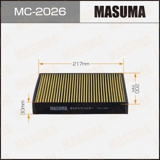 Фильтр салона Teana J31 06-08 MASUMA MC2026 (фото 1)