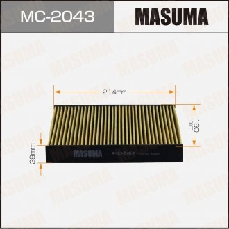 Фильтр салона MASUMA MC2043