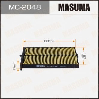 Фильтр салона MASUMA MC2048
