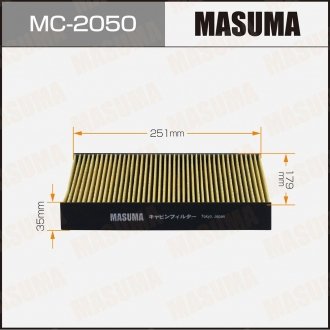 Фильтр салона MASUMA MC2050