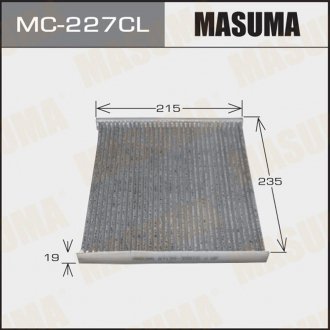 Фильтр салона угольный TOYOTA LAND_CRUISER 200 (07-17) MASUMA MC227CL (фото 1)