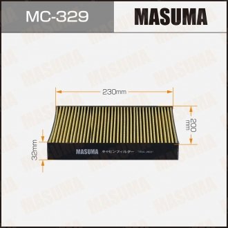 Фильтр салона AC-206E MASUMA MC329