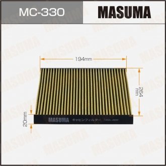 Фильтр салона AC-207E MASUMA MC330 (фото 1)