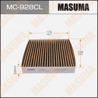 Фильтр салона AC-805 угольный MASUMA MC928CL (фото 1)
