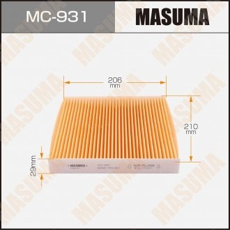 Фильтр салона MASUMA MC931 (фото 1)