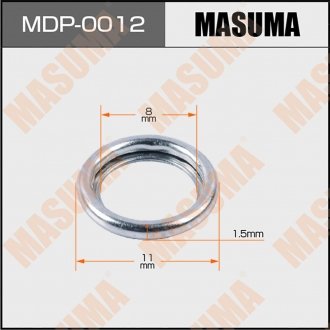 Шайбы для форсунок 11177-64010, 7.9х11х1,4 3C, 2C, 1HZ, 1KZ, 1PZ MASUMA MDP0012