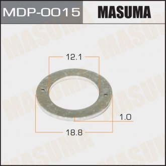 Фото автозапчасти mdp-0015_шайба пламягасящая! 12.1х18.8х1 \ toyota MASUMA MDP0015