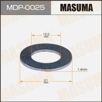 Кольцо уплотнительное сливной пробки MASUMA MDP0025 (фото 1)