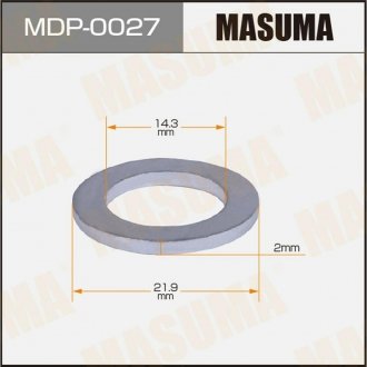 Кольцо уплотнительное сливной пробки MASUMA MDP0027 (фото 1)