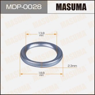 Кольцо уплотнительное сливной пробки MASUMA MDP0028 (фото 1)