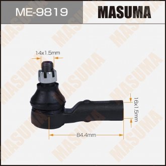 Фото автозапчасти наконечник кермовий FORTUNER HILUX / GGN155L GUN125L (ME-9819) MASUMA ME9819