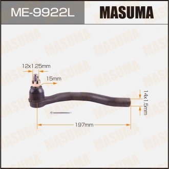 Наконечник рулевой MASUMA ME9922L